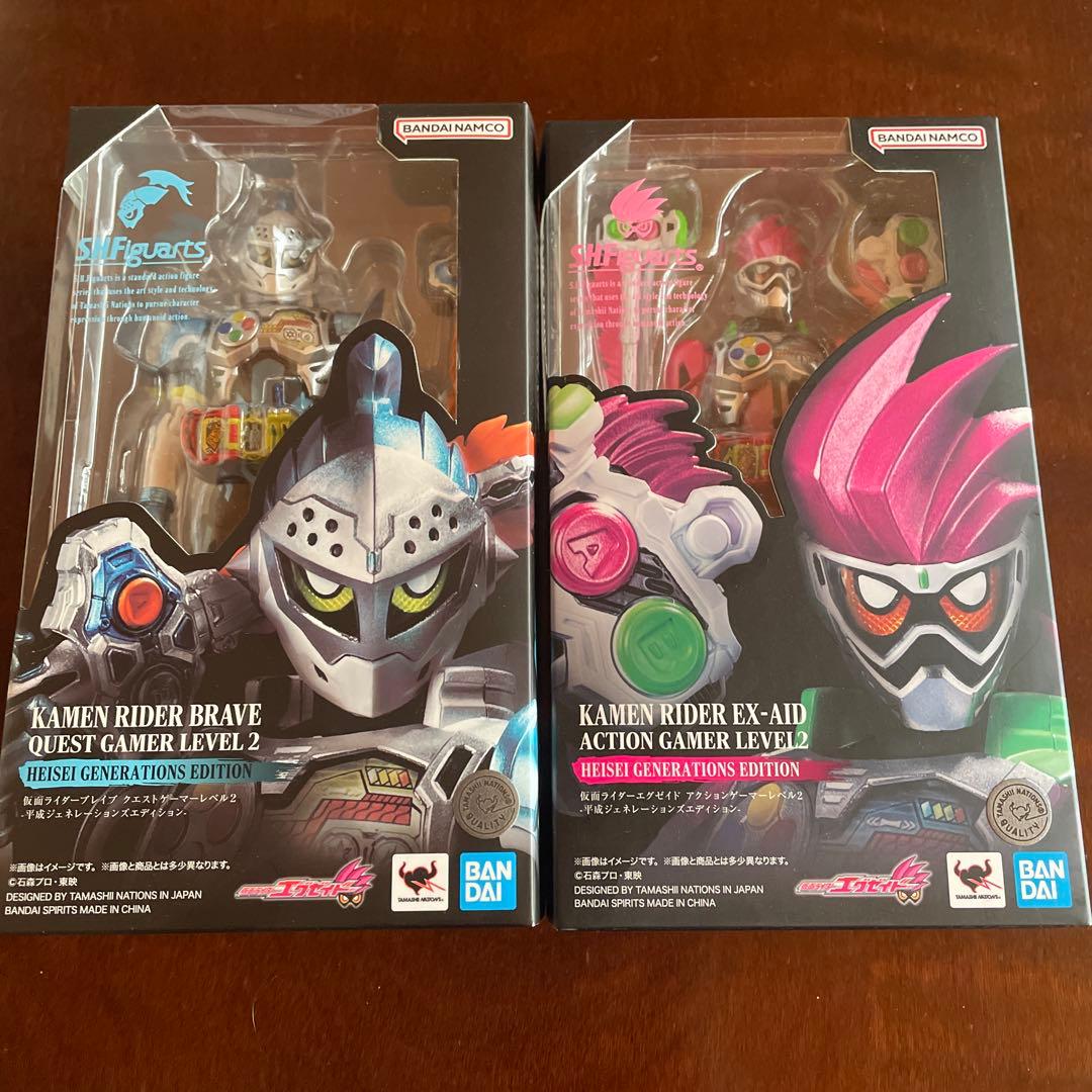 S.H.Figuarts 仮面ライダーエグゼイド＆仮面ライダーブレイブ
