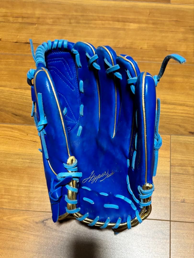 Rawlings 軟式グローブ 投手用 右投げ 大人用 青