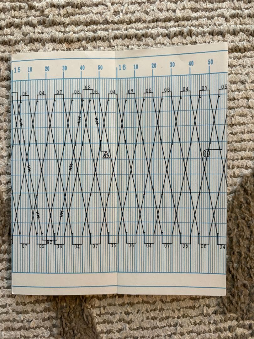 神戸市交通局 海岸線 列車運行図表 ダイヤグラム
