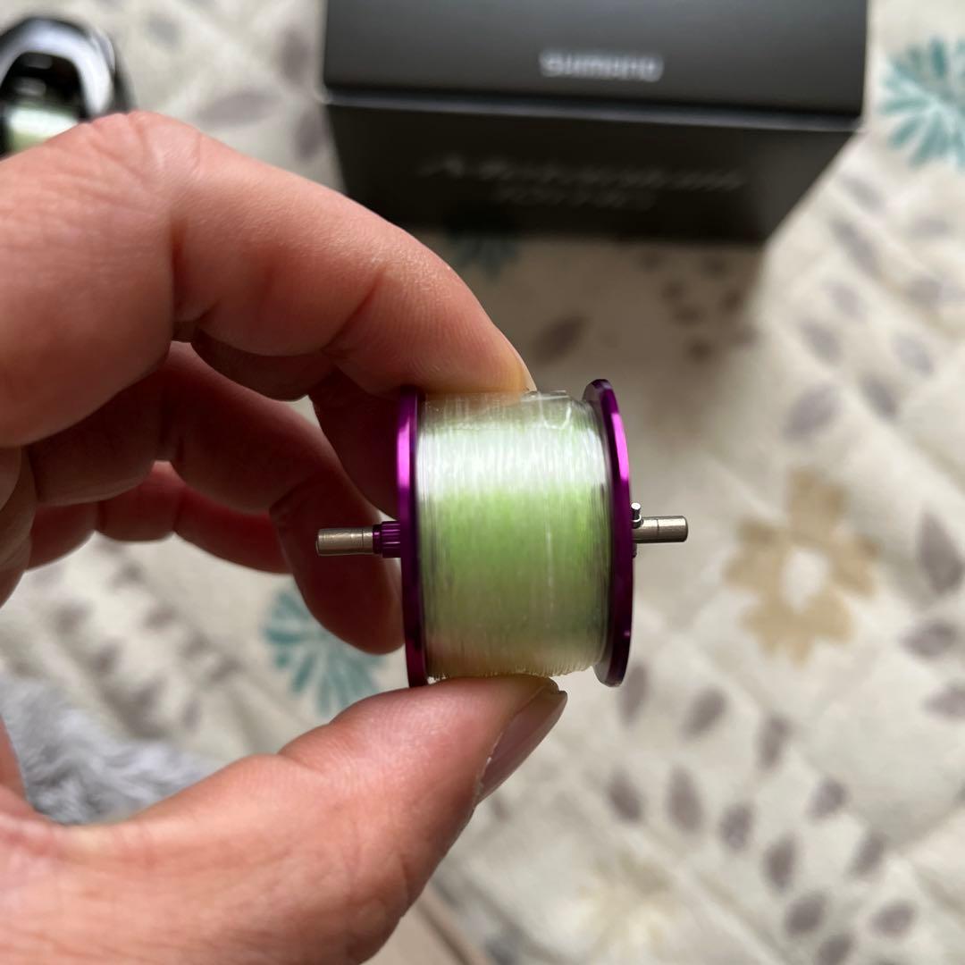 シマノ メタニウム101HG KTFネオスプール付き