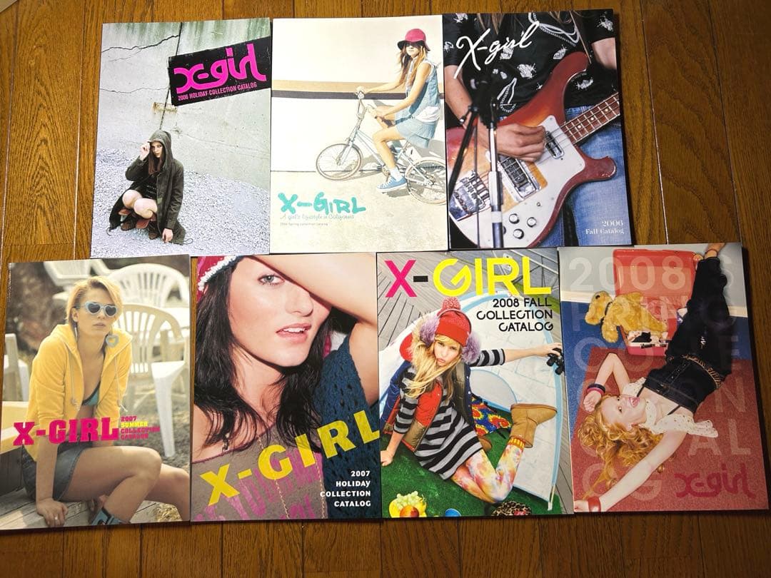 X-girl コレクションカタログ1999〜2008【19冊】エックスガール