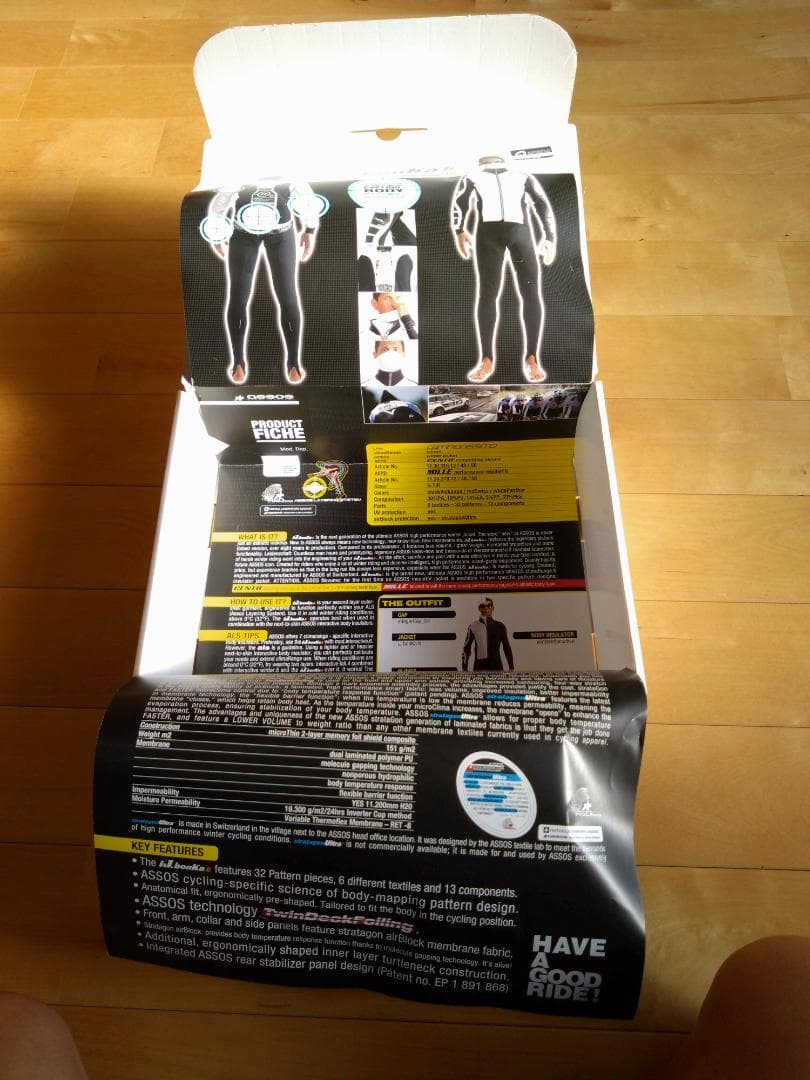 【値下げ】ASSOS iJ.bonka.6 Mille　ボンカジャケット M