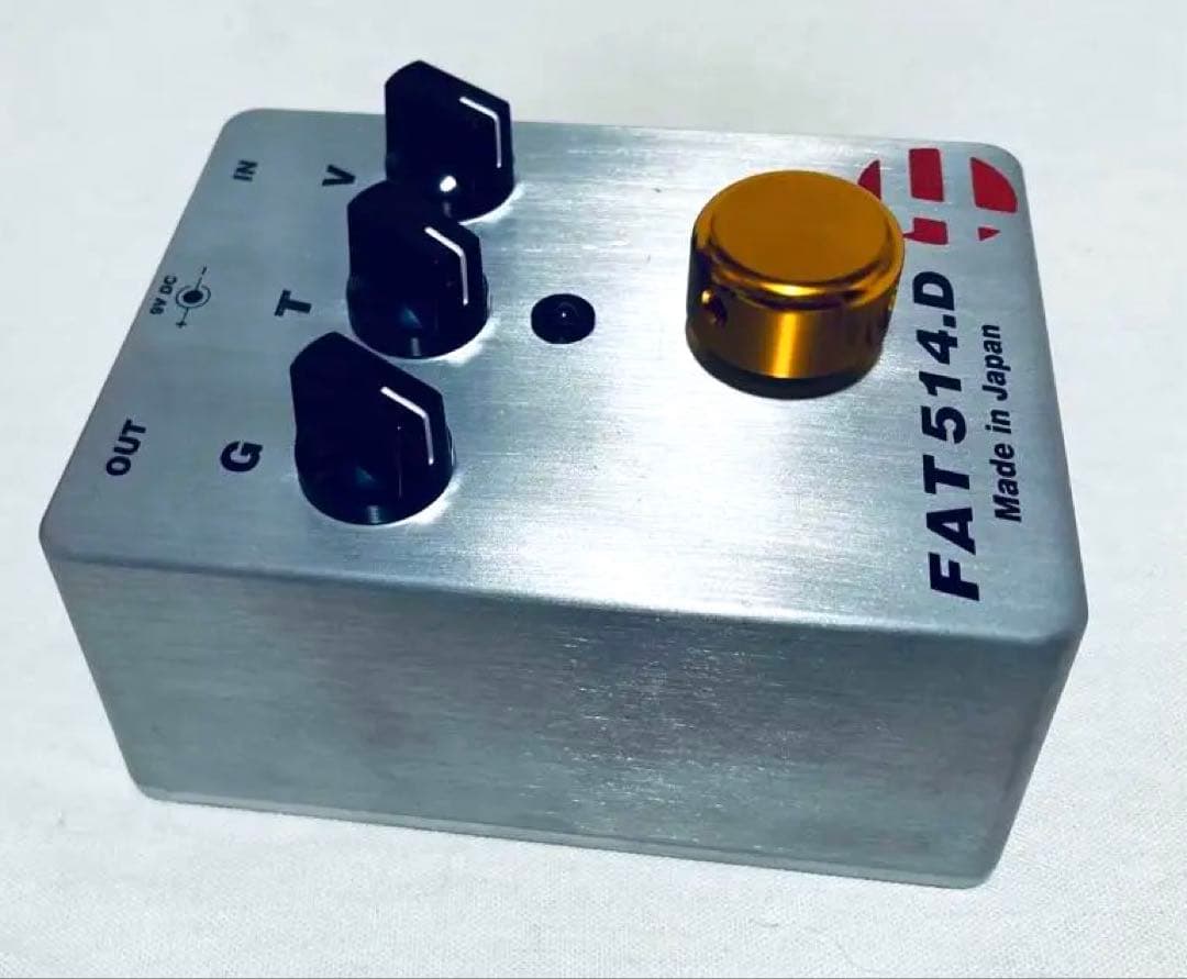 FAT 514.D 購入証明 本箱 取説付 松本孝弘B’z エフェクター 美品