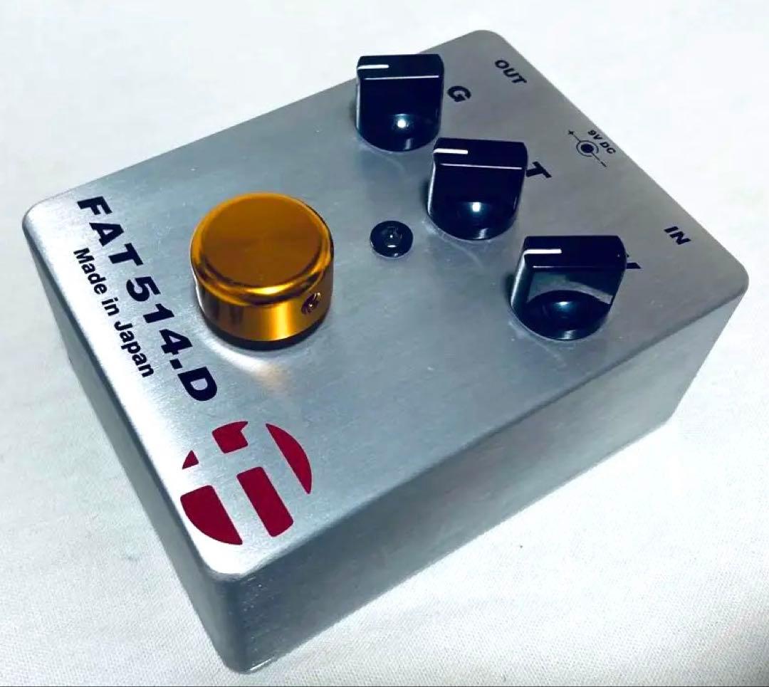 FAT 514.D 購入証明 本箱 取説付 松本孝弘B’z エフェクター 美品