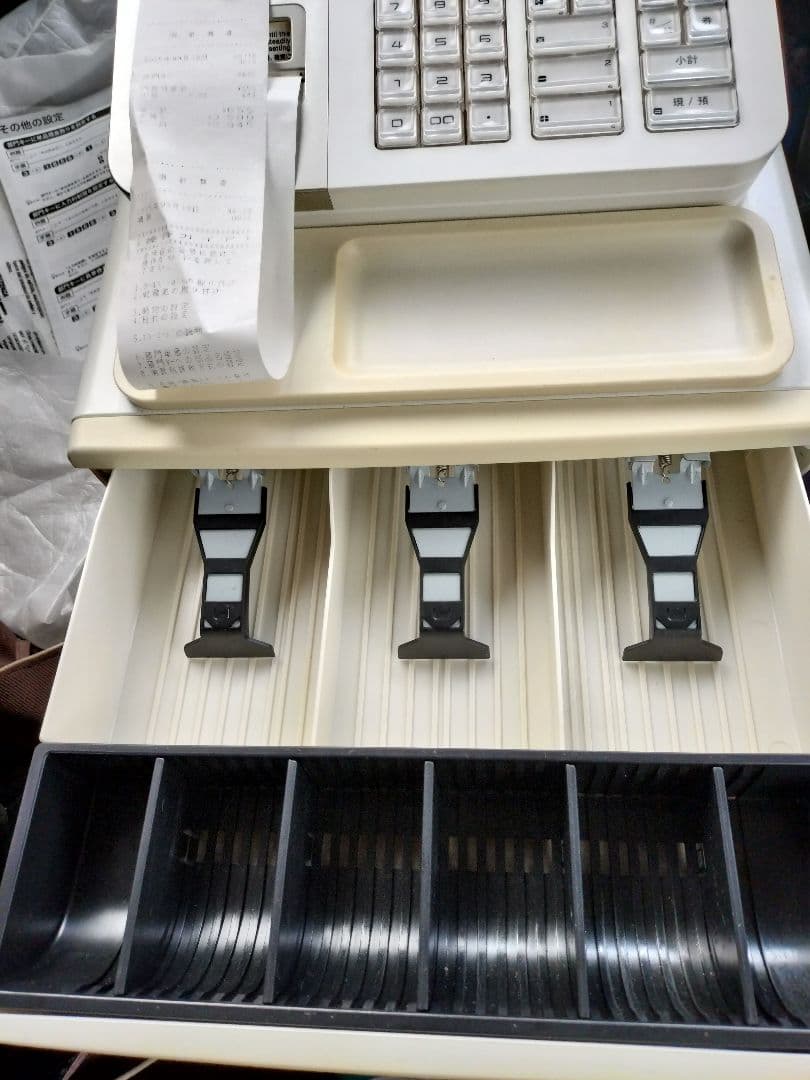 カシオ電子レジスター SE-S20-WE CASIO レジ
