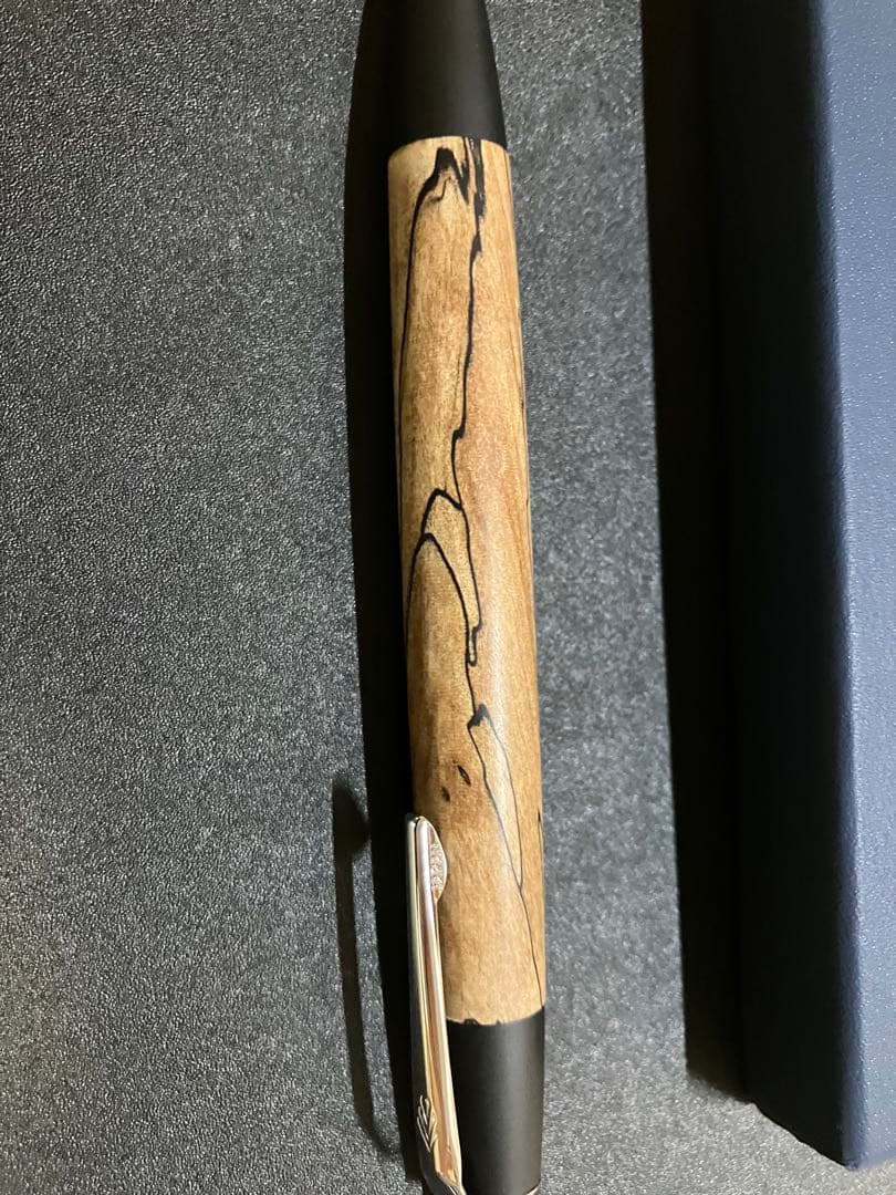 野原工芸 限定樹種 スポルテッド 栃 スタンダード ボールペン 新型 箱付き