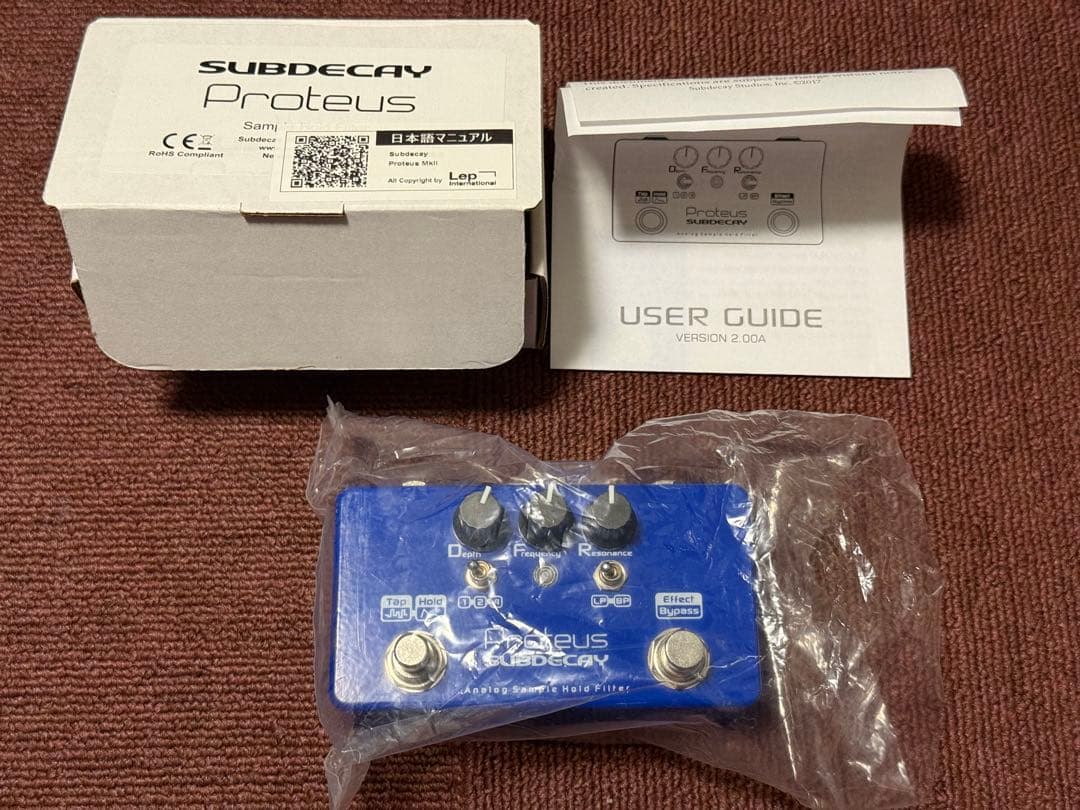 ギター ProteusSubdecayAnalogSampleHoldFilterMk2