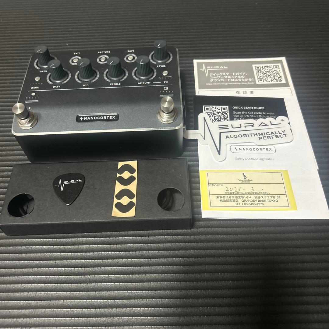 ギター Netral DSP nano cortex
