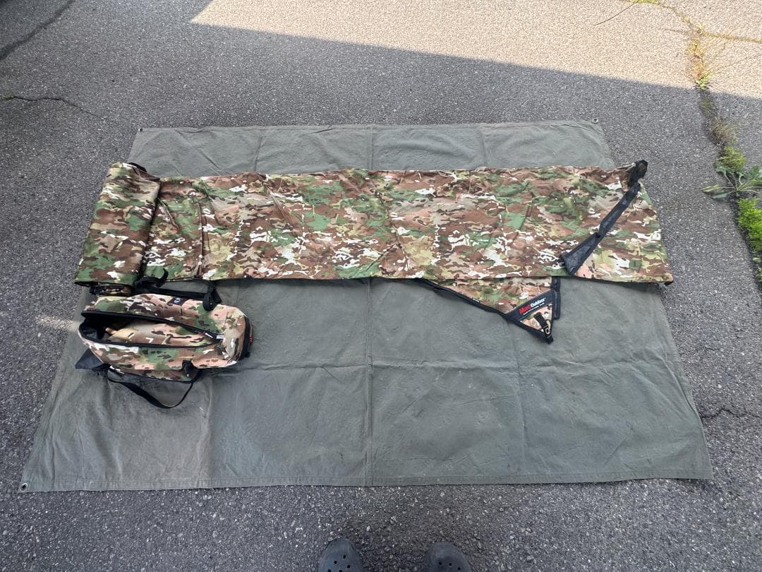 Mac One　タープ　Mサイズ　カモ