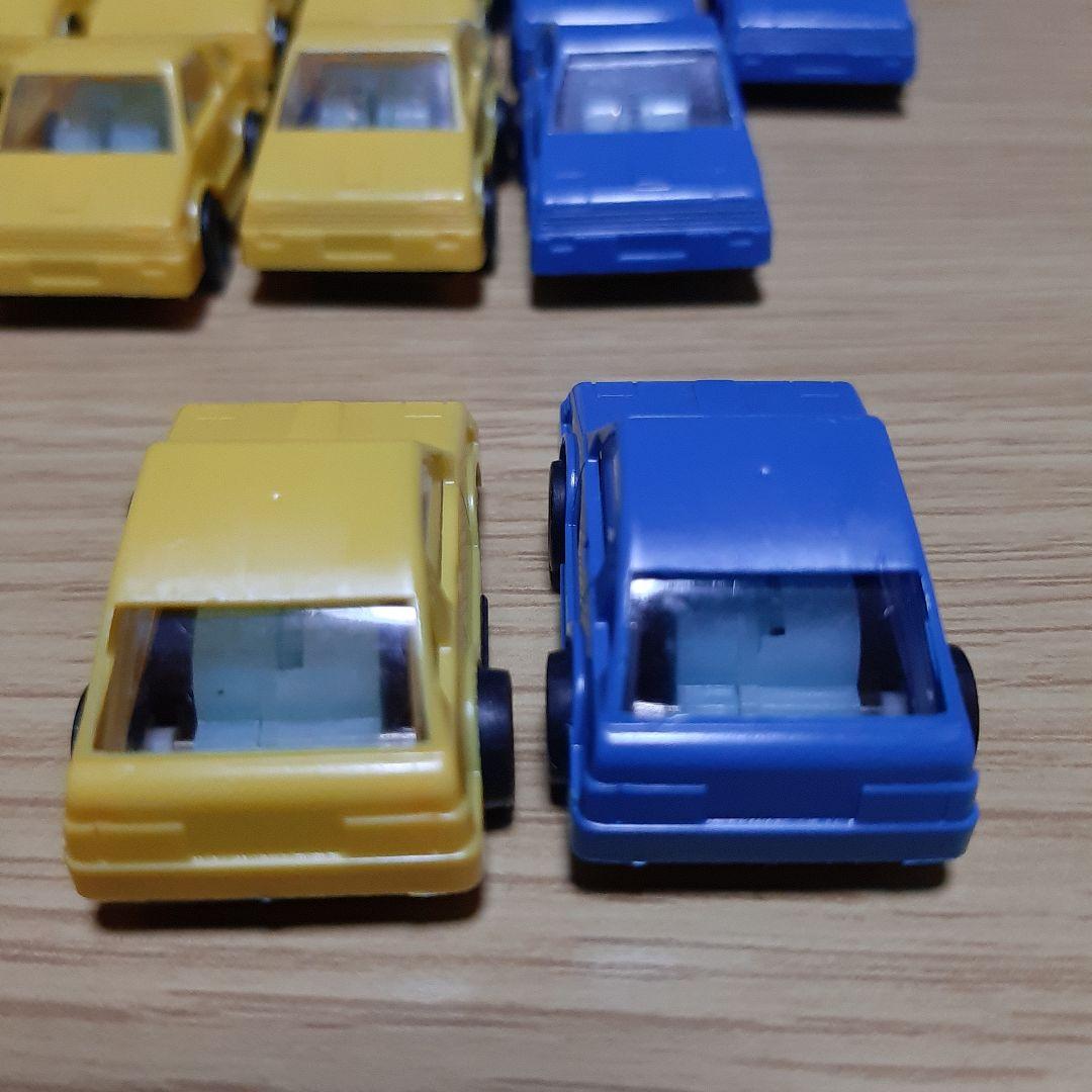 コスモス　ミニカー　黄色61点　青色15点