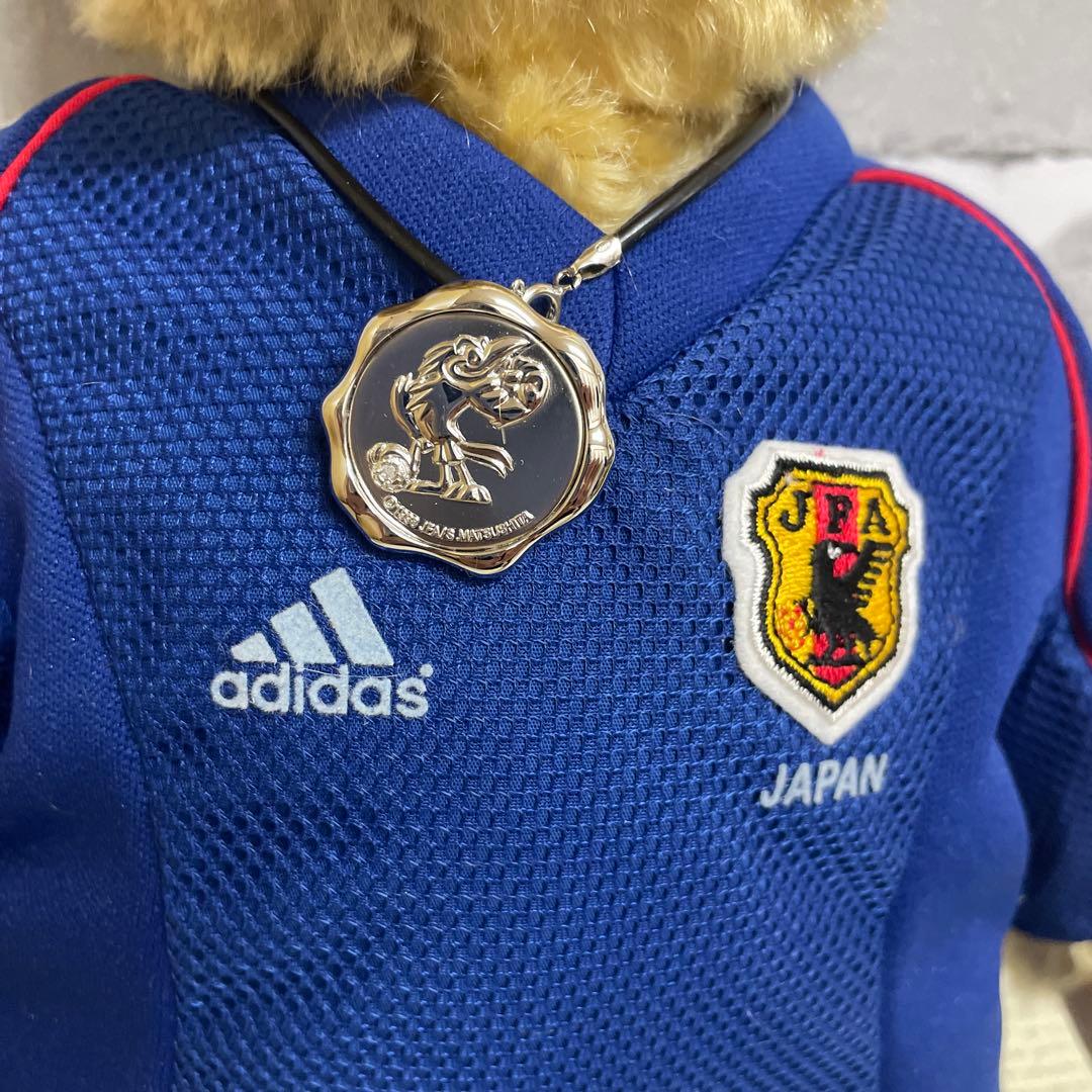 サッカー日本代表2002テディベア ハーマン社製 限定品