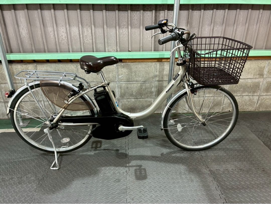 №3707 電動自転車 パナソニック　ビビL 24インチ ゴールド