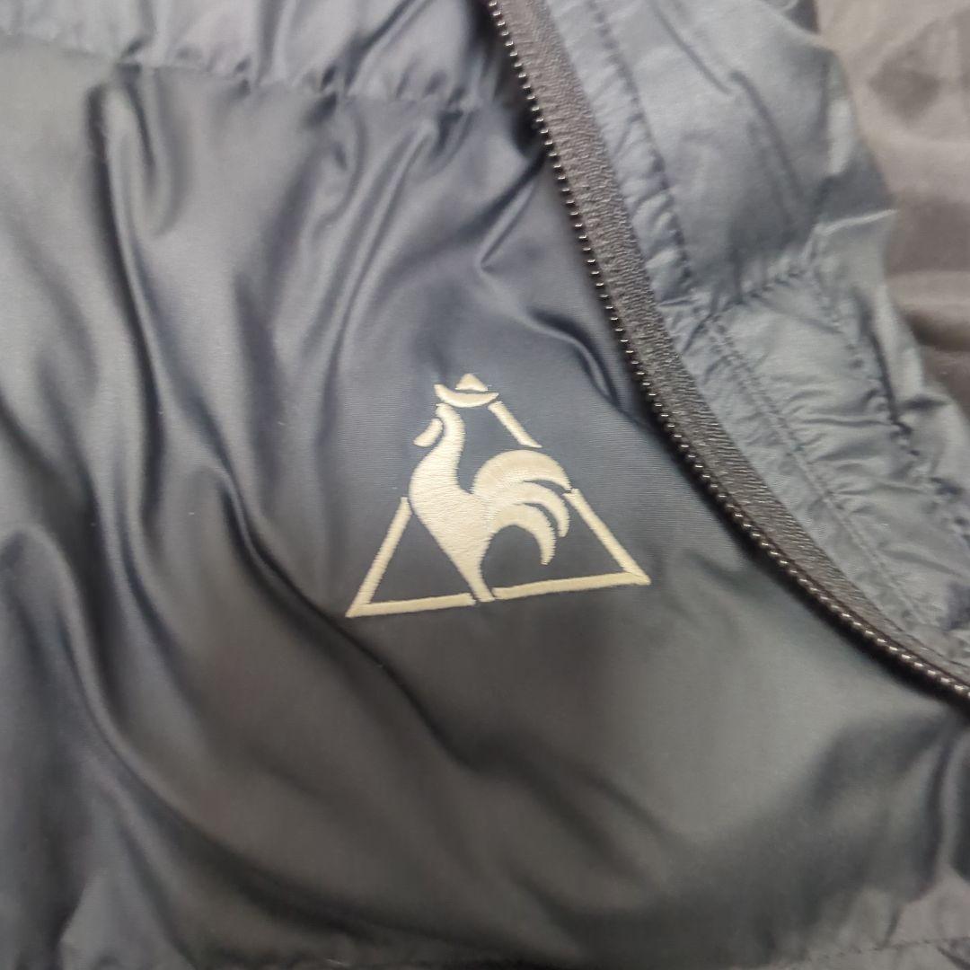 【希少Lサイズ】le coq sportif ベンチコート 黒 ダウン　肉厚