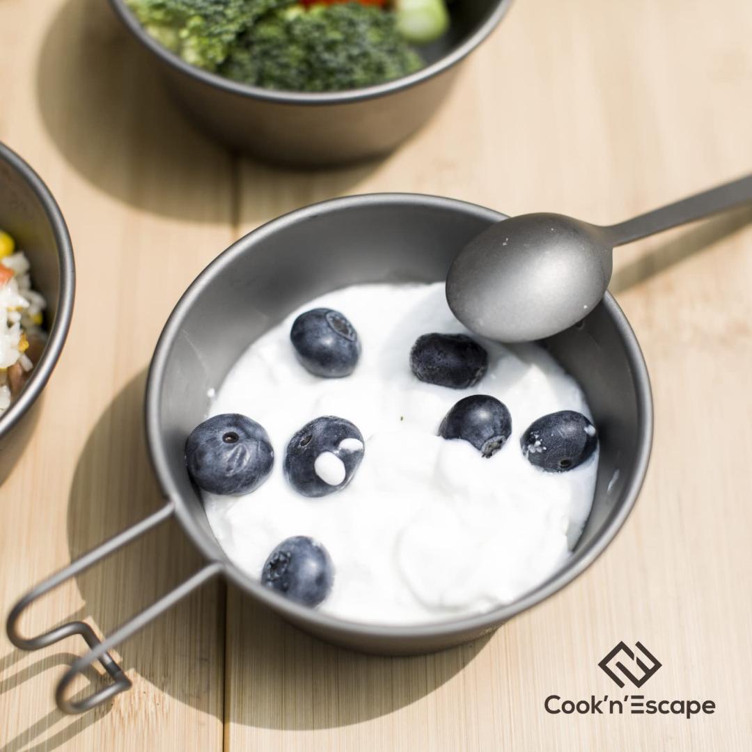 チタンカトラリーセット 超軽量 専用収納袋付