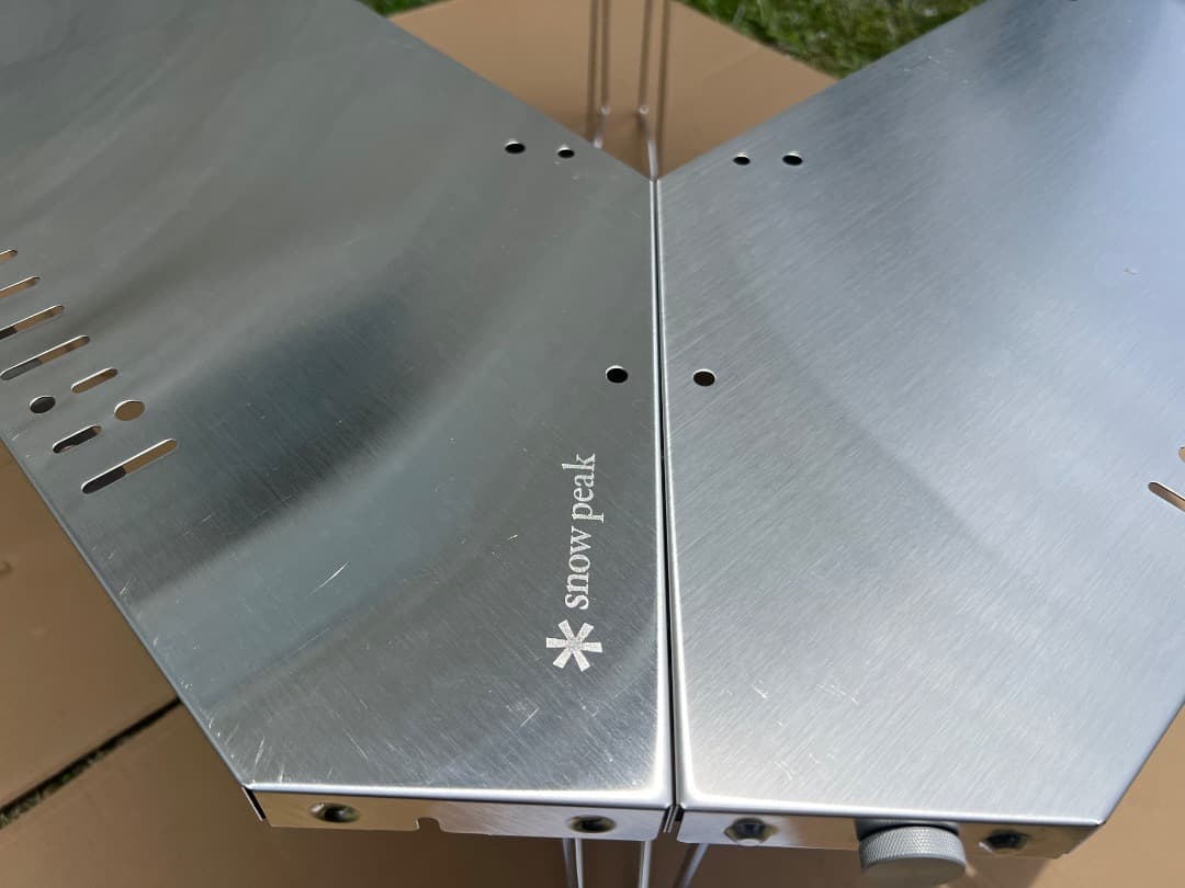 【美品・使用頻度少】スノーピークのジカロテーブル