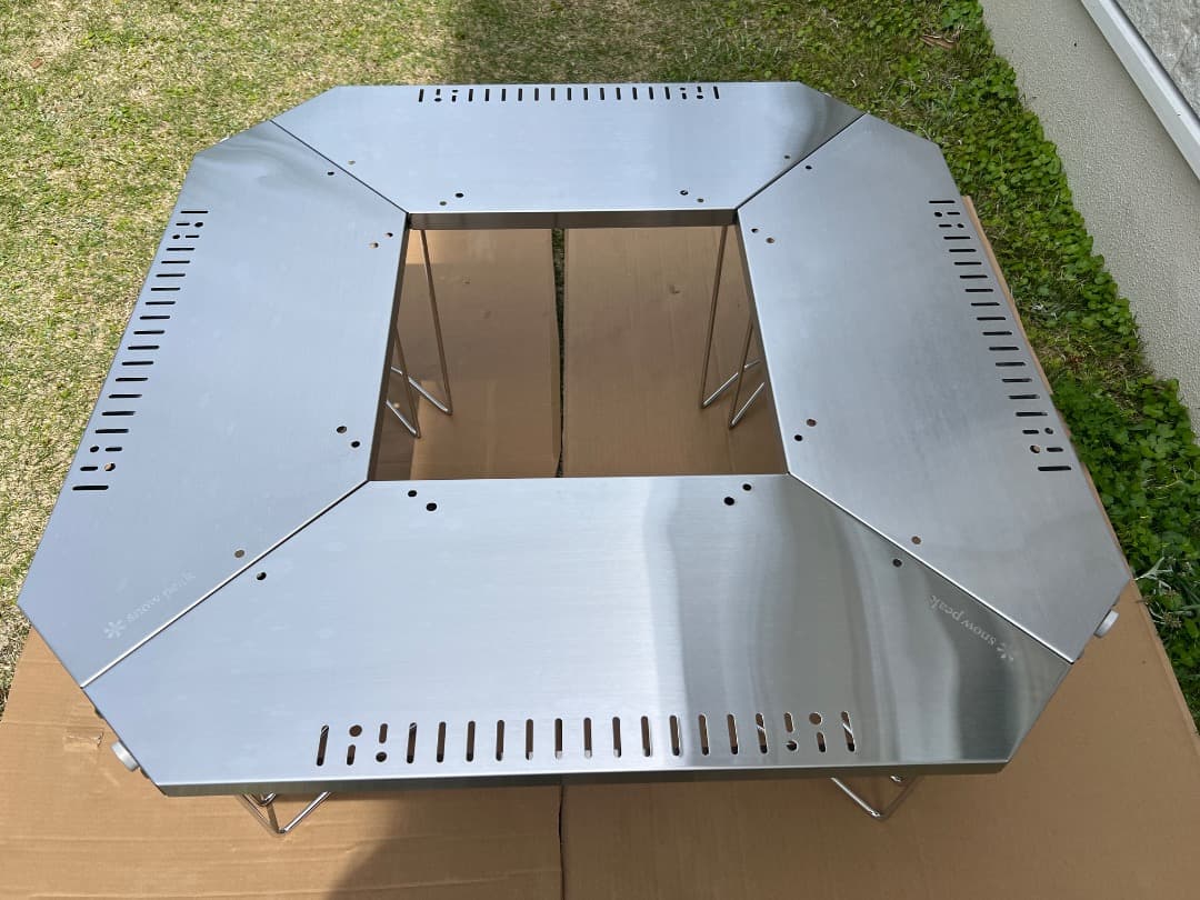 【美品・使用頻度少】スノーピークのジカロテーブル