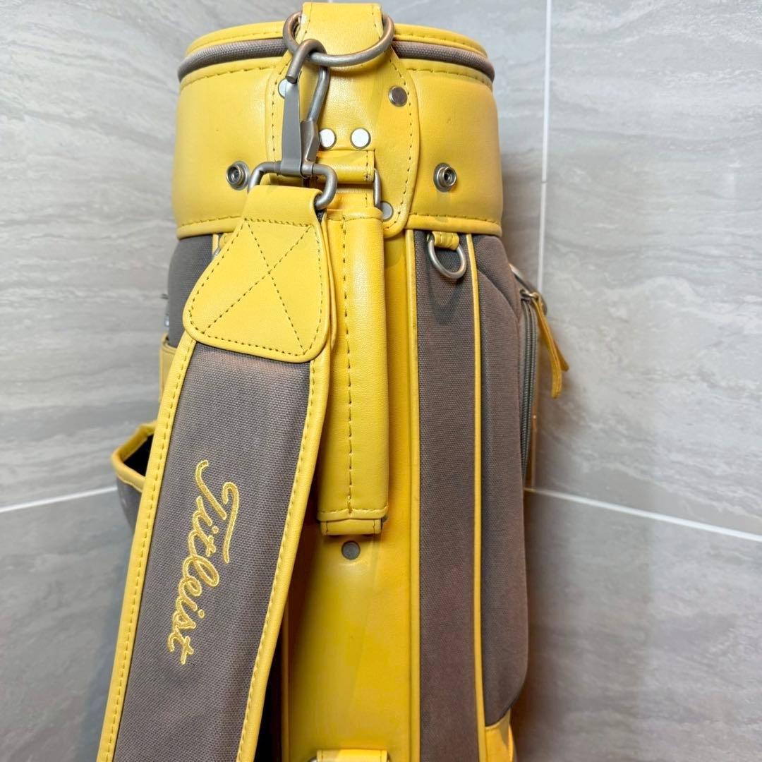 タイトリスト　帆布生地　キャディバッグ