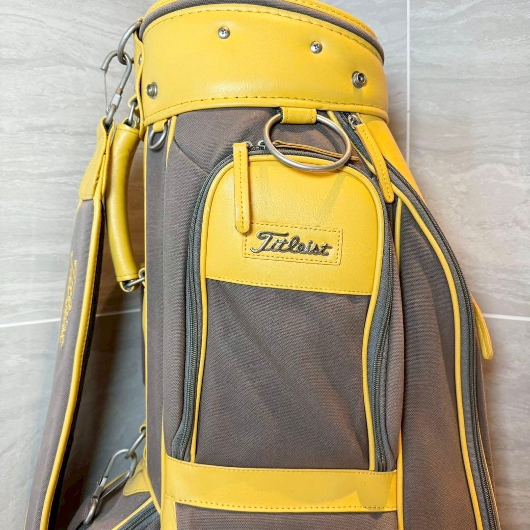 タイトリスト　帆布生地　キャディバッグ