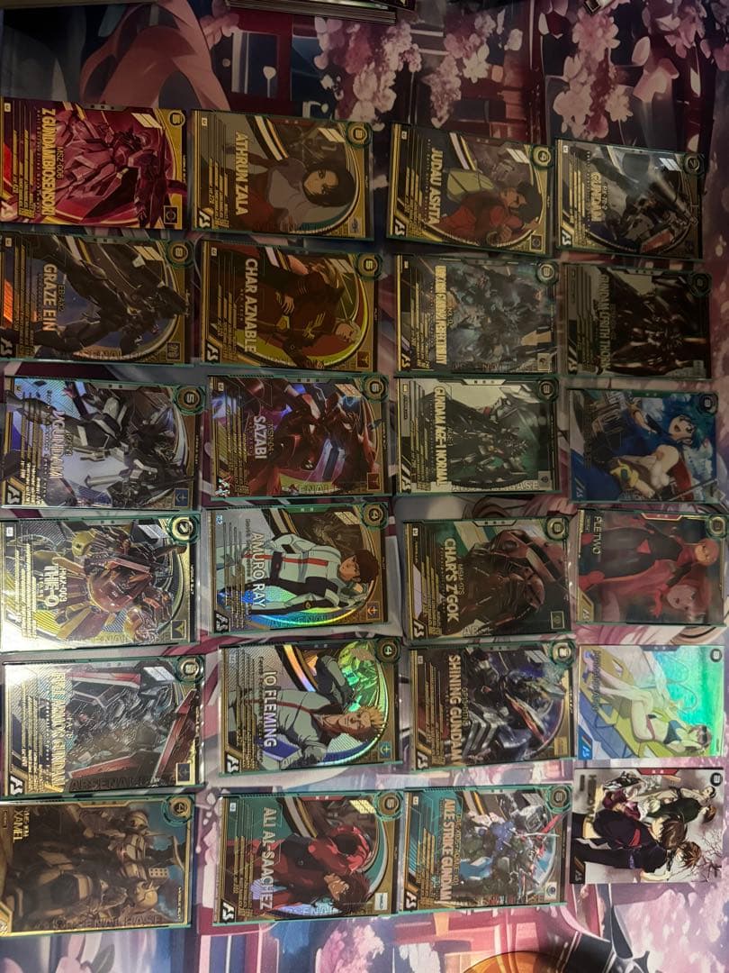 機動戦士ガンダム　アーセナルベース引退品『大量カード＋カードケース、スターター』