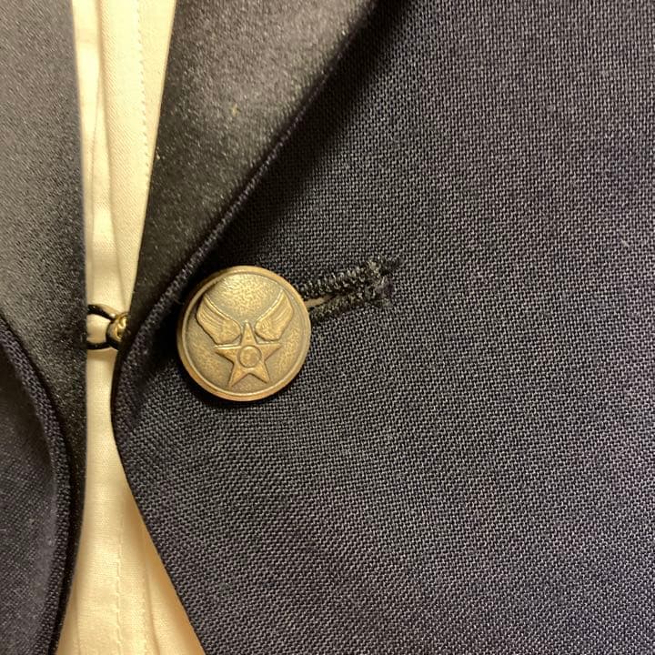 【美品】USAF 米空軍　メスドレススーツ(オフィサー用)Sサイズ