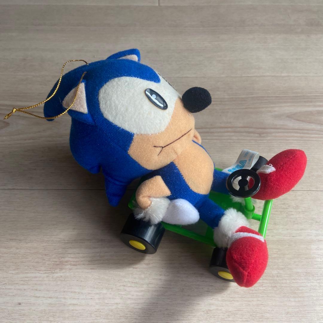 セガソニック ぬいぐるみ カート　　平成レトロ　1992 非売品　希少　レア