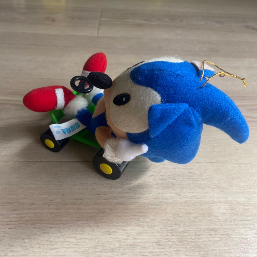 セガソニック ぬいぐるみ カート　　平成レトロ　1992 非売品　希少　レア