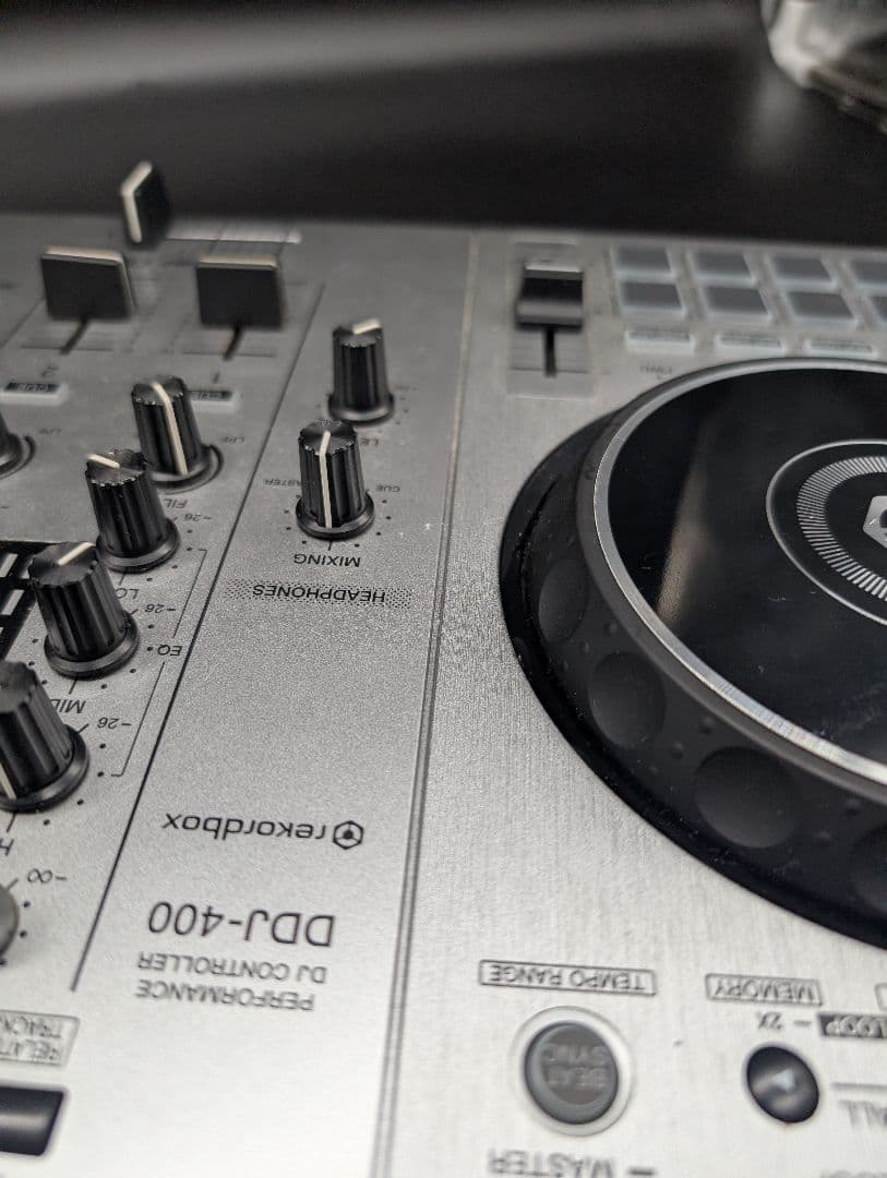 Pioneer DDJ-400 DJコントローラー　限定カラー　シルバー