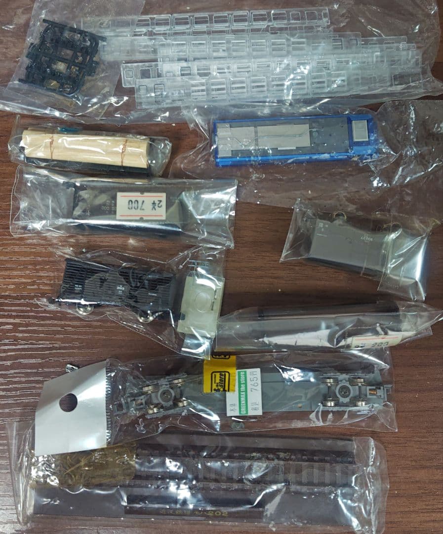 ジャンク品 Nゲージ まとめ売り 車両 エッチングパーツ