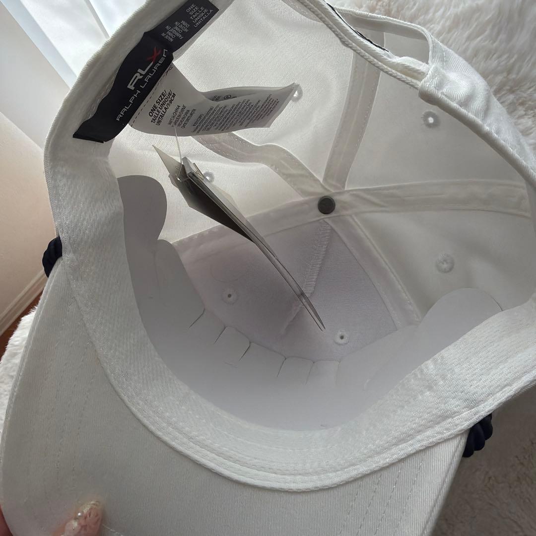 Ralph Lauren RLX ホワイトキャップ