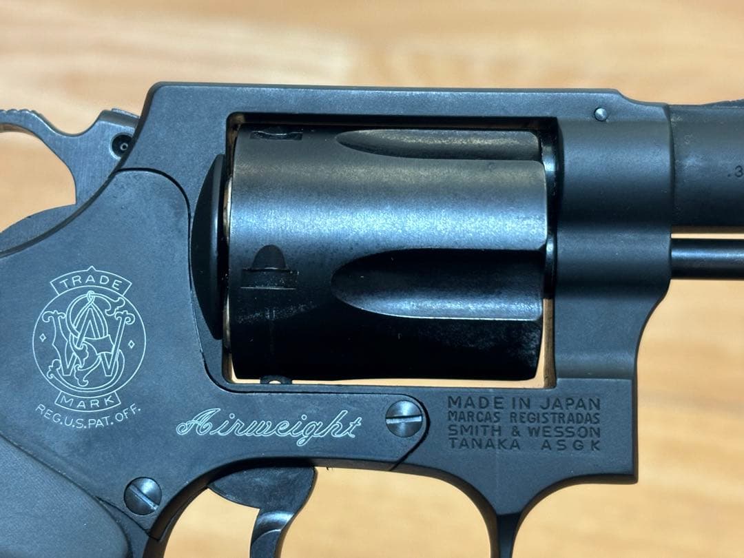 タナカ S&W M37 2インチ エアウェイト ASGK刻印有り