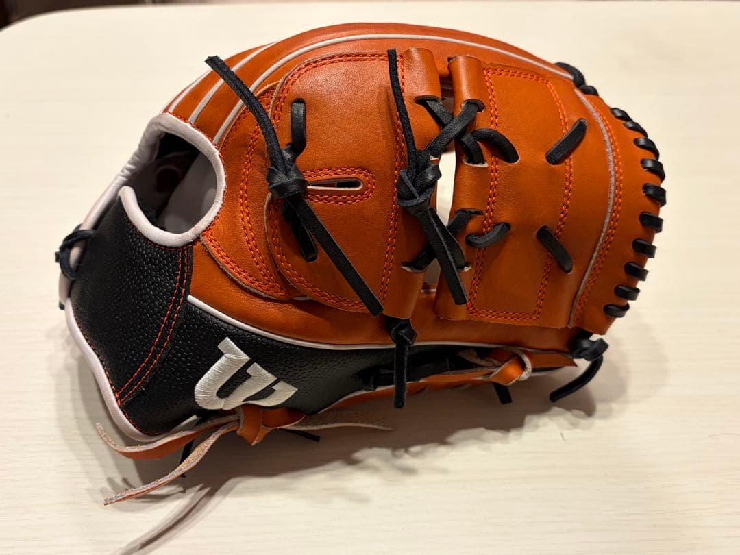 WILSON 軟式オーダーグラブ D1型 横型 湯もみ型付け済み 大谷風 投手用