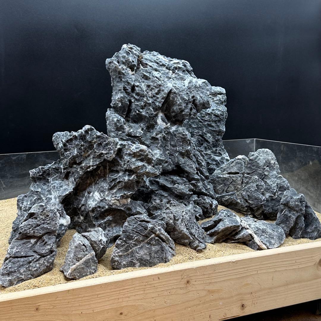 MSS-7020 青龍石13キロセット 酸処理済み龍王石　竜王石　アクアリウム