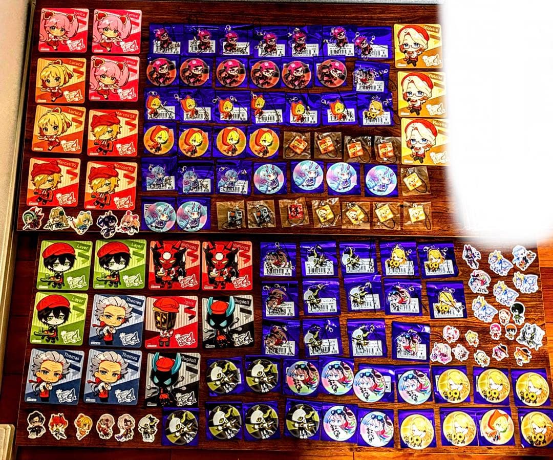 #コンパス 戦闘摂理解析システム 缶バッジ アクリルキーホルダー まとめ売り