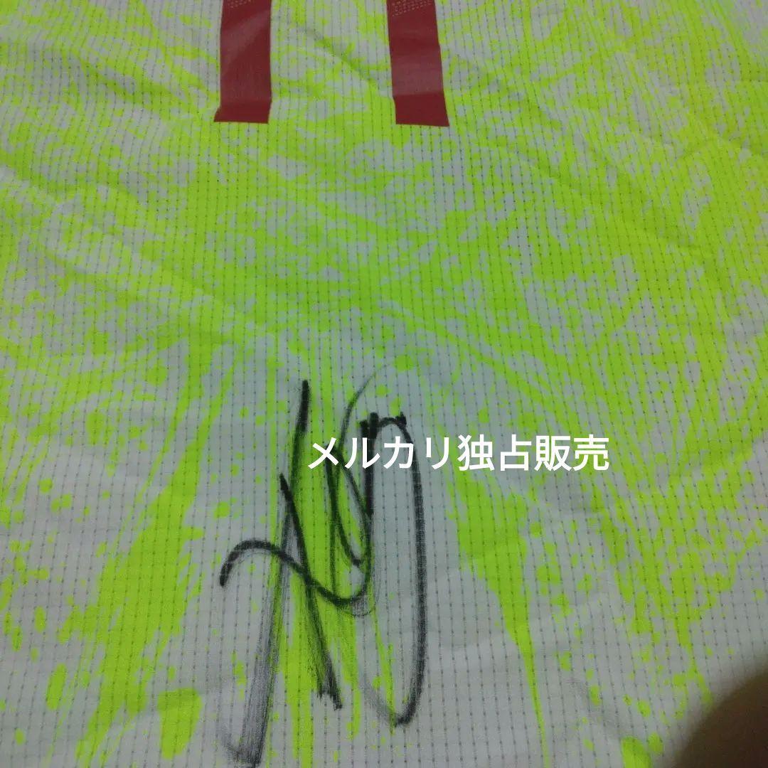 三浦知良　サイン入り　ユニフォーム