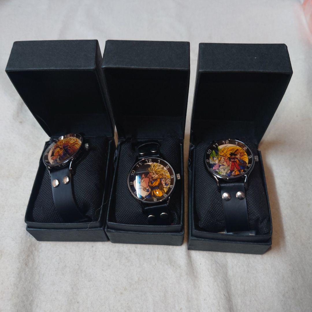 ドラゴンボールZ 腕時計 3本セット・未使用