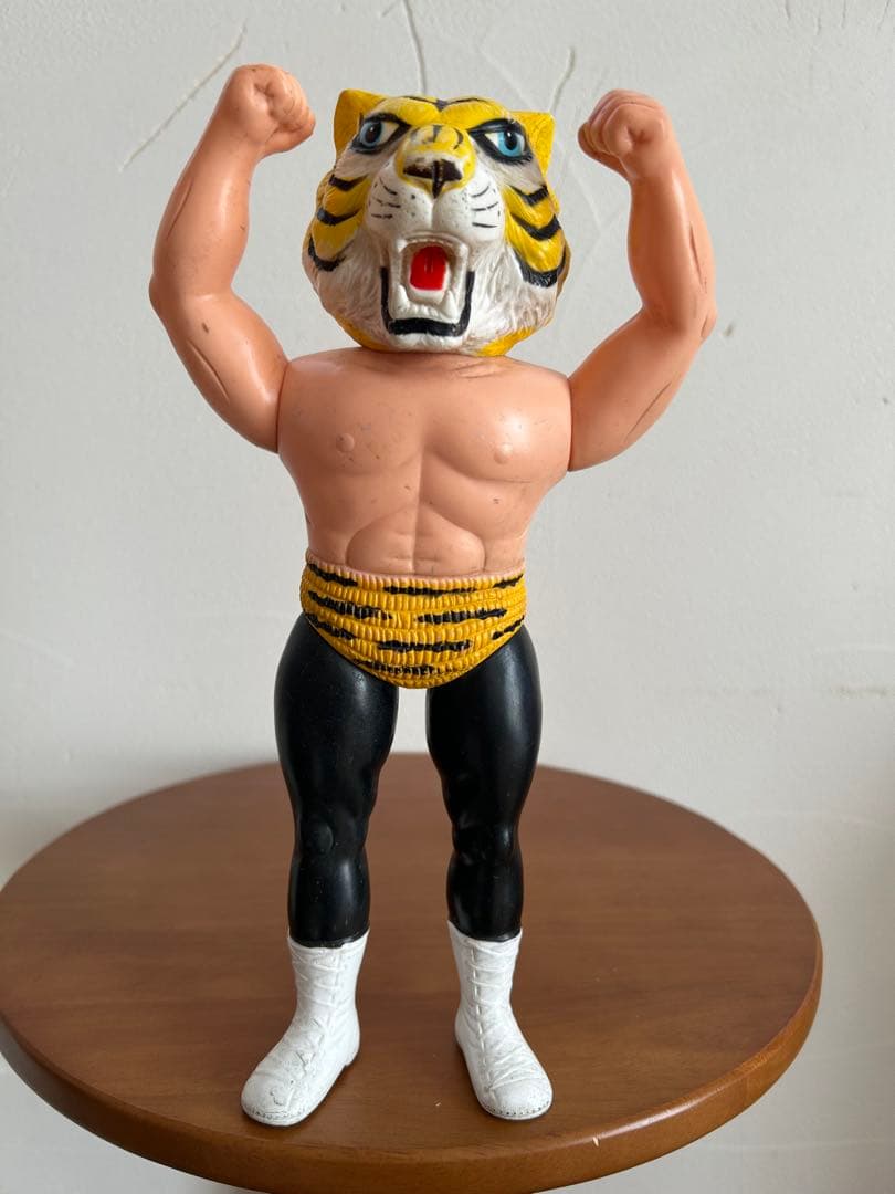タイガーマスク　ソフビ　1969年　 梶原一騎　辻なおき　ぼくらマガジン　連載