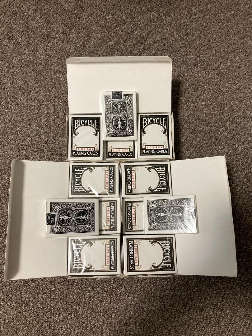 BICYCLE RIDER BACK 黒 36個