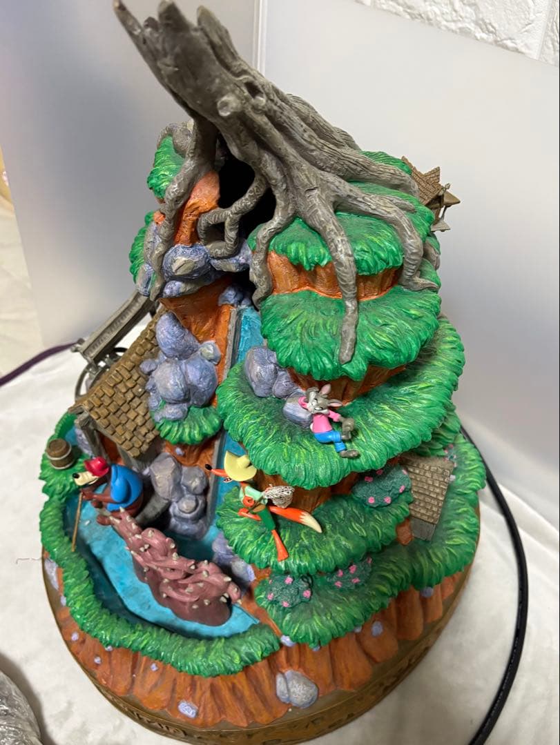 ね*ん様 スプラッシュマウンテンビッグフィギュア 入手困難 ウサギどんキツネどん