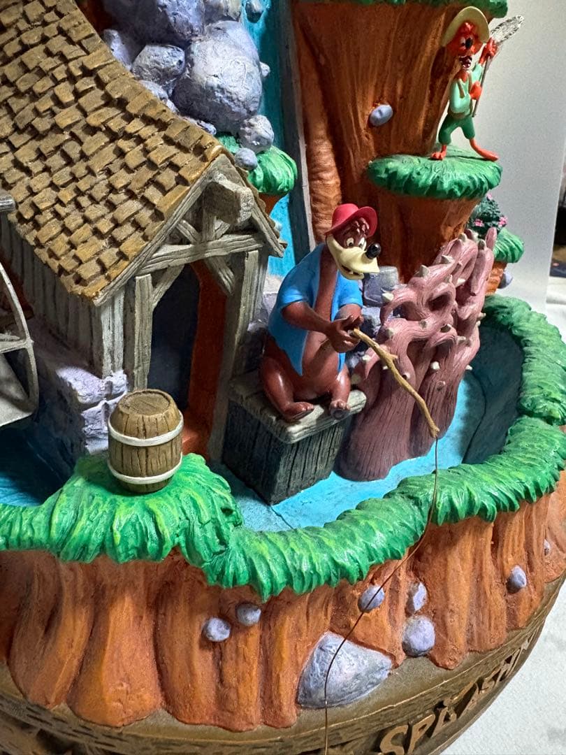 ね*ん様 スプラッシュマウンテンビッグフィギュア 入手困難 ウサギどんキツネどん