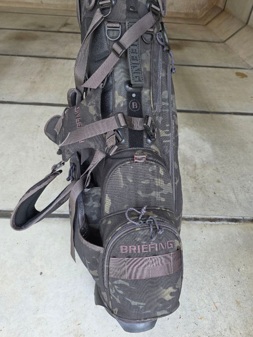 ブリーフィング BRIEFING スタンド キャディバック CR-4 カモ 迷彩