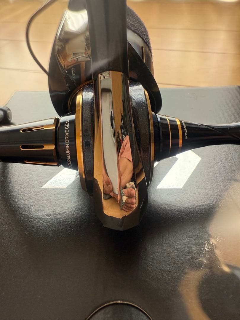 23ソルティガ 4000-XH ゴメクサスリールスタンド付