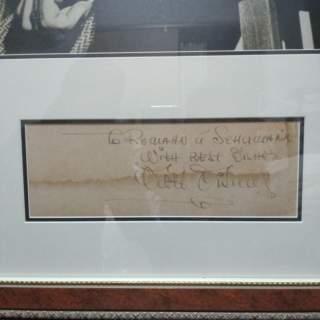 ディズニー直筆サイン入り写真