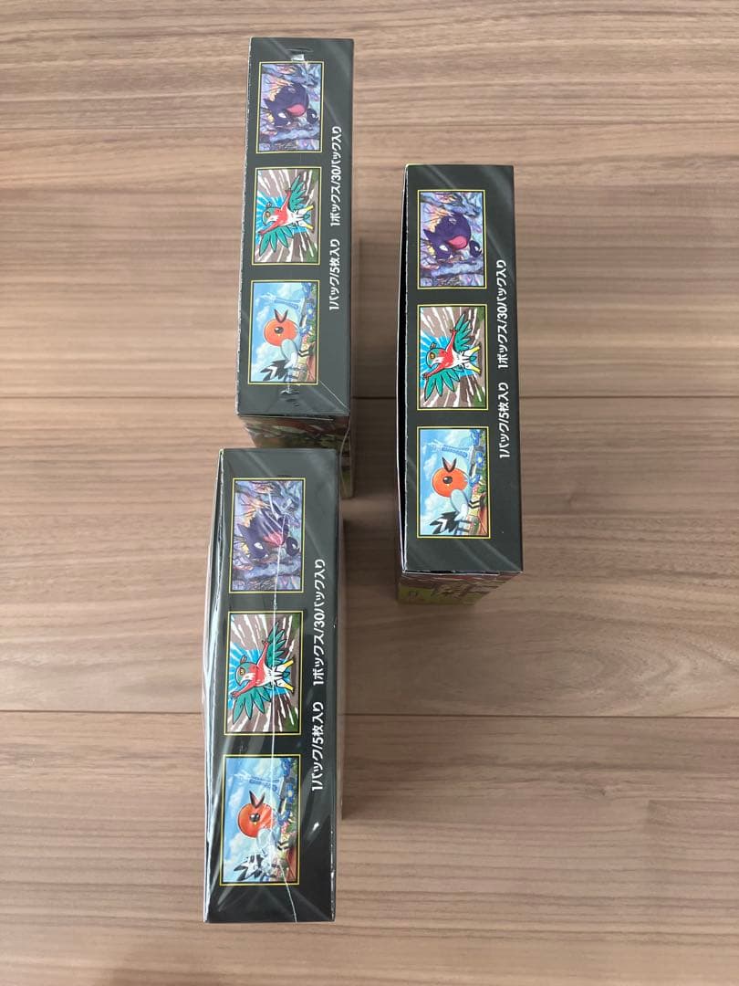 ポケモンカードムニキスゼロ　シュリンク付き 2BOX シュリンクなし1BOX