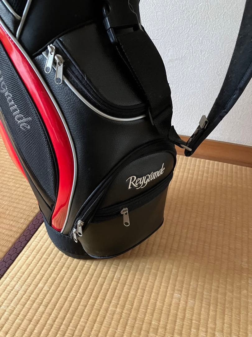 BRIDGESTONE ゴルフキャディバッグ 赤黒