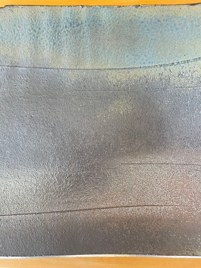 加藤清之　青灰釉　皿