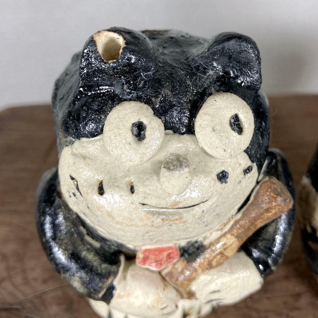 3セット　のらくろ　置物　水滴　陶芸　陶器　焼き物　レトロ　アンティーク　アニメ