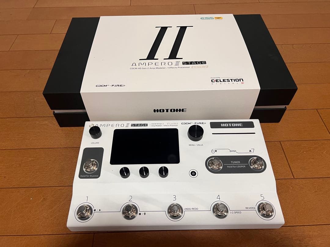 ギター Hotone AMPERO II STAGE