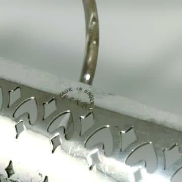 ビスケットホルダー③　バスケット　シルバープレート　EPNS