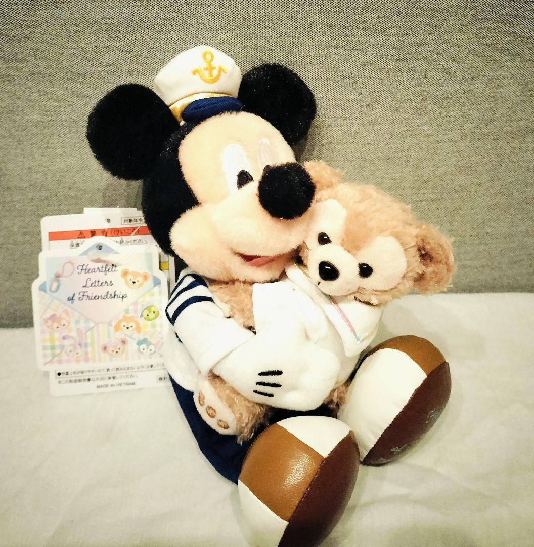 ディズニーシー ダッフィー &フレンズ ぬいぐるみバッジ