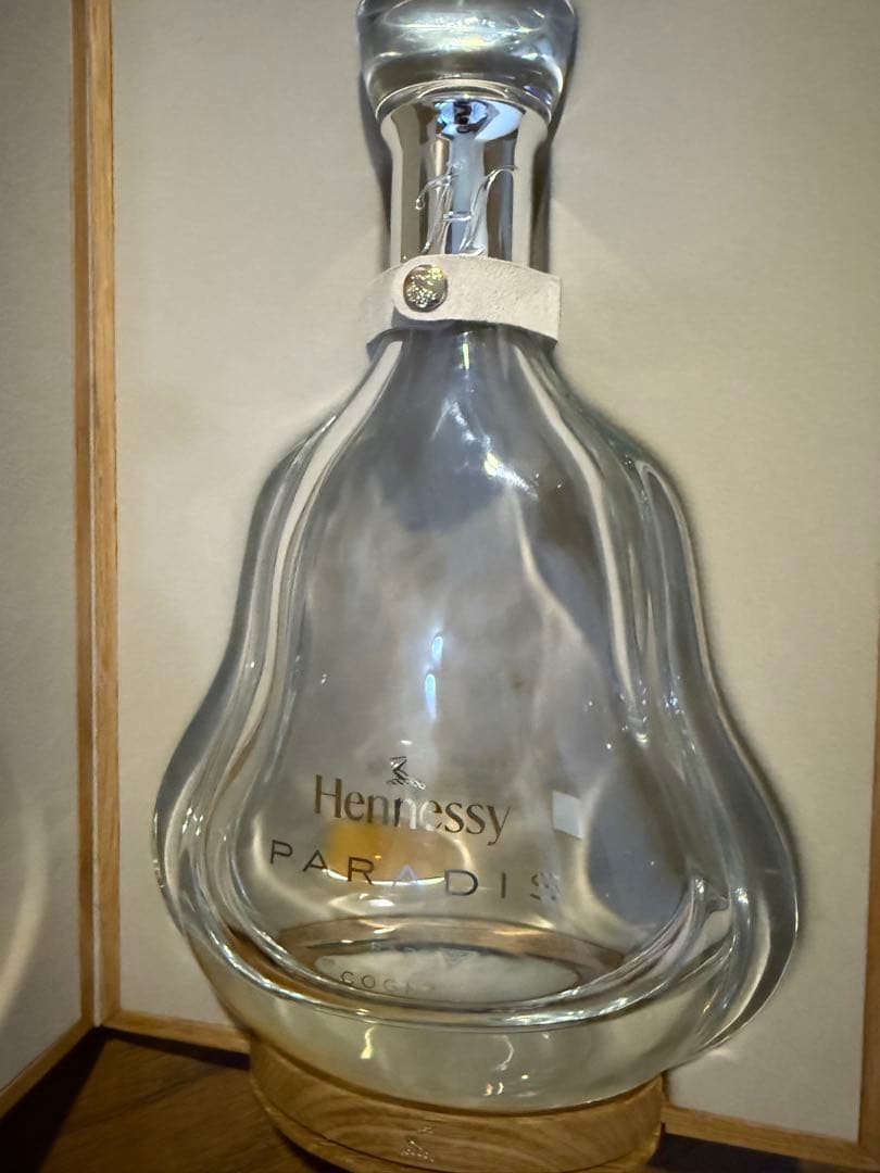 Hennessy Paradis木箱付き空瓶3本セット